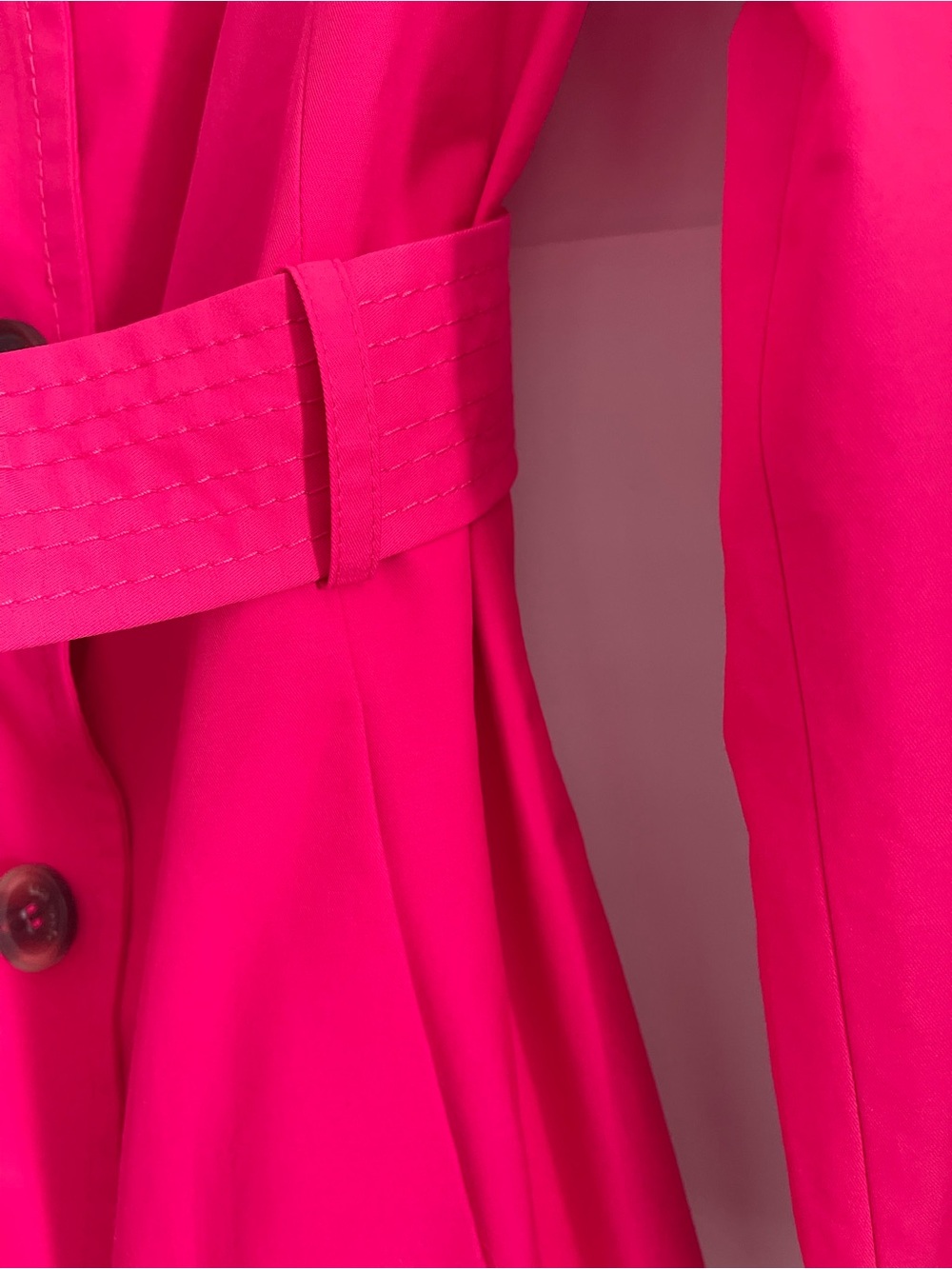 Kate Spade Fuchsia Belted
Trench Coat - Picture 15 of 16